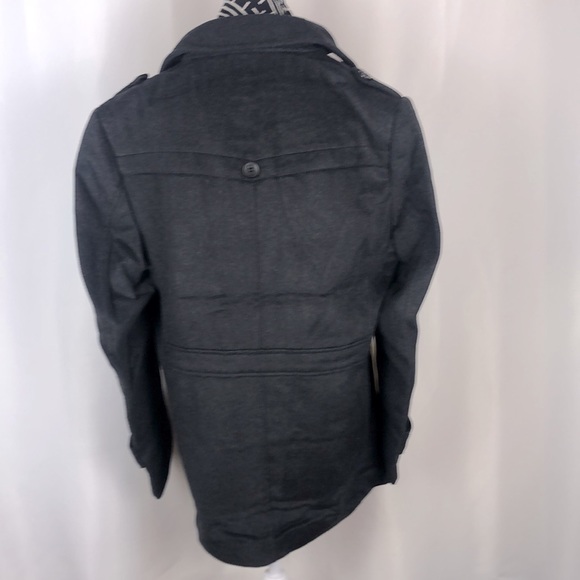 ZHPUAT Men’s wool overcoat in Gray Size Medium - Picture 6 of 9